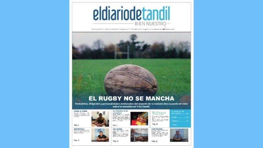 "El rugby no se mancha", la tapa de nuestra Edición Papel